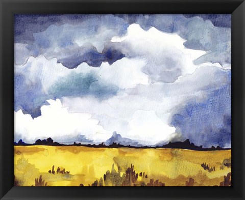 Framed September Sky Studies II Print