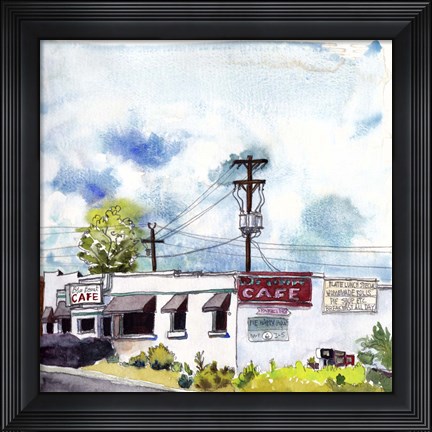Framed Urban Study II Print