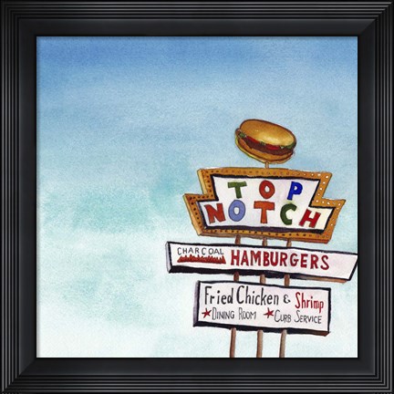 Framed Urban Study V Print