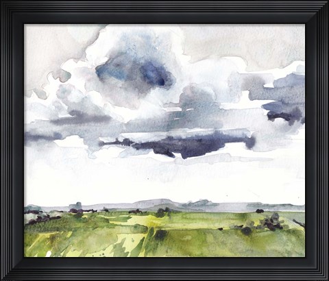 Framed May Sky Studies II Print