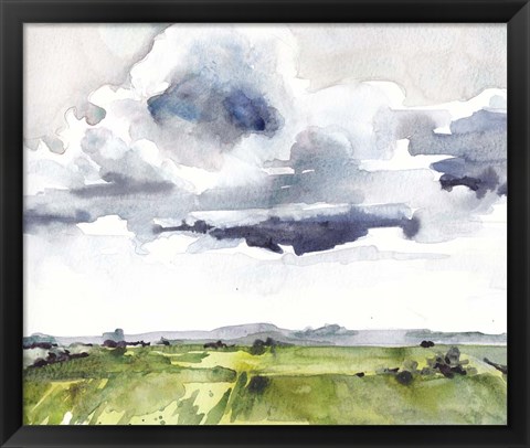 Framed May Sky Studies II Print