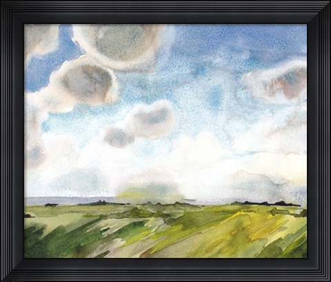 Framed May Sky Studies III Print