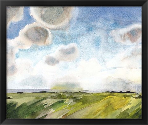 Framed May Sky Studies III Print