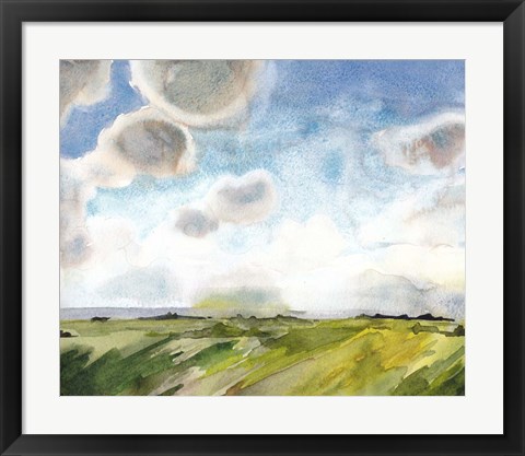 Framed May Sky Studies III Print