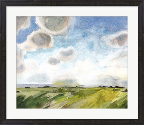 Framed May Sky Studies III Print