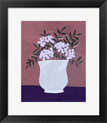 Framed Tree Berries I Print