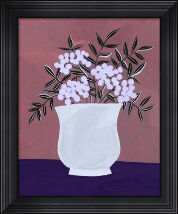 Framed Tree Berries I Print