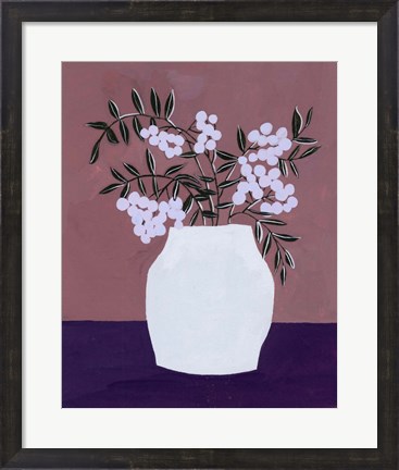 Framed Tree Berries II Print
