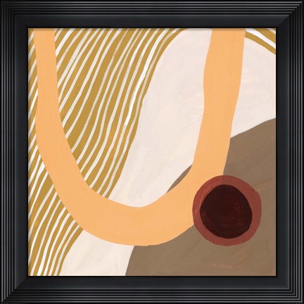 Framed Desert Sun I Print