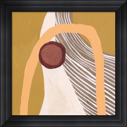 Framed Desert Sun III Print