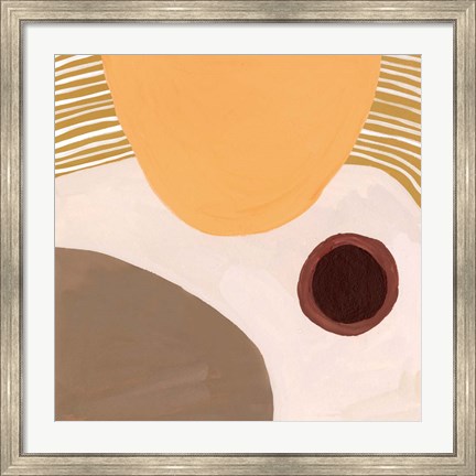 Framed Desert Sun IV Print