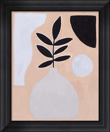 Framed Pale Abstraction IV Print