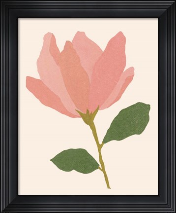 Framed Magnolien I Print