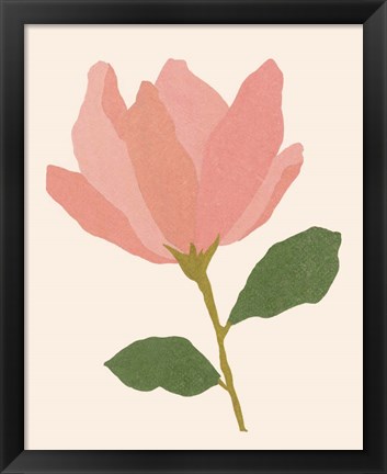 Framed Magnolien I Print