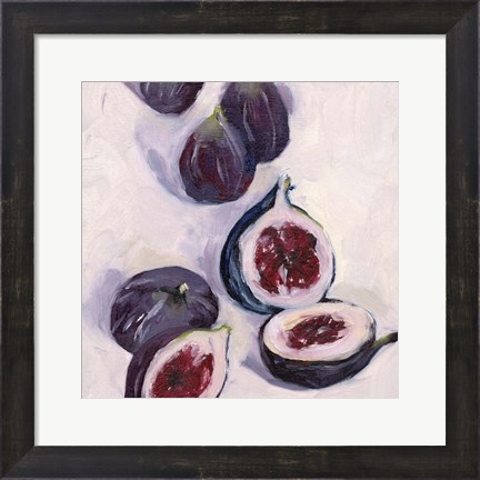 Framed Figs in Oil I Print