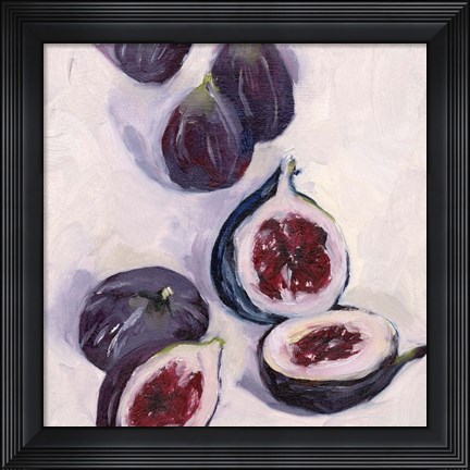 Framed Figs in Oil I Print