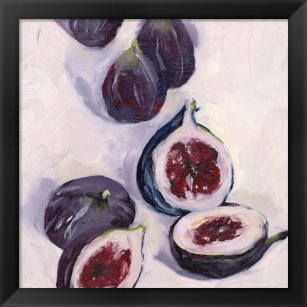 Framed Figs in Oil I Print