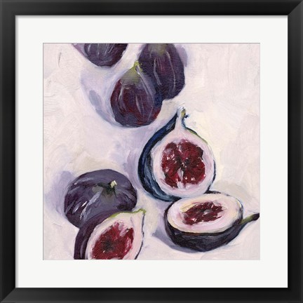 Framed Figs in Oil I Print