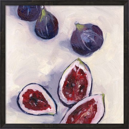 Framed Figs in Oil II Print