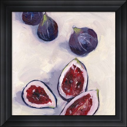 Framed Figs in Oil II Print
