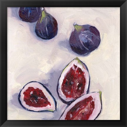 Framed Figs in Oil II Print