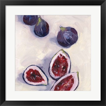 Framed Figs in Oil II Print