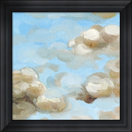 Framed Floating Clouds I Print