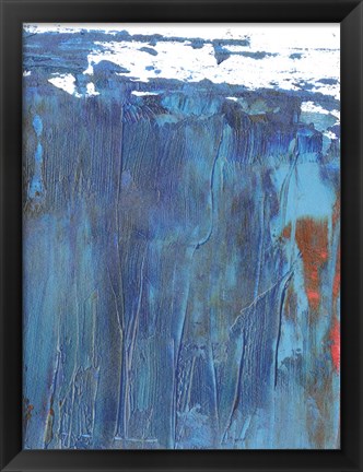 Framed Windy Seas I Print