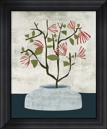 Framed Zen Branch II Print