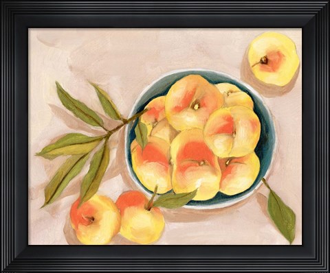 Framed Saturn Peaches II Print