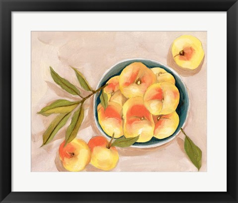 Framed Saturn Peaches II Print