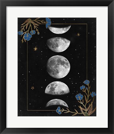 Framed Night Moon I Print