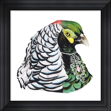 Framed Silent Grace III Print