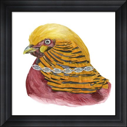 Framed Silent Grace IV Print