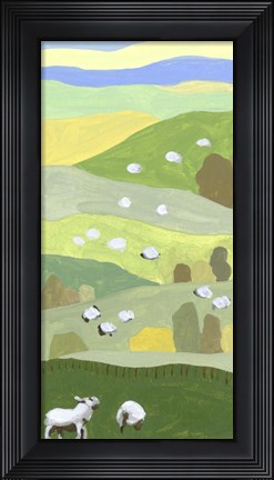 Framed Mountain Sheep I Print