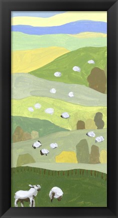 Framed Mountain Sheep I Print