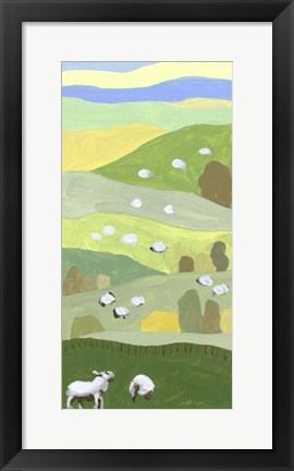 Framed Mountain Sheep I Print