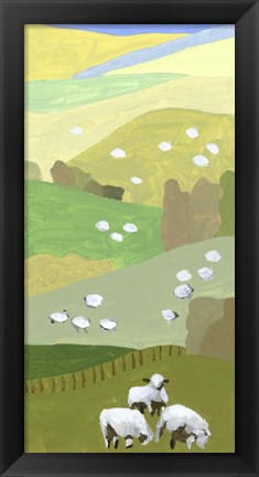 Framed Mountain Sheep II Print