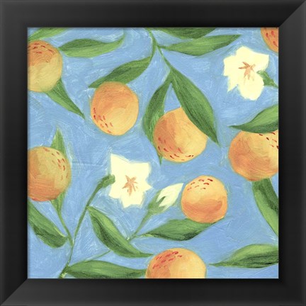 Framed Sweet Tangerine I Print