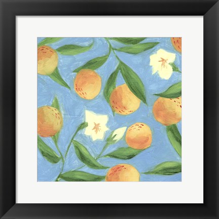 Framed Sweet Tangerine I Print