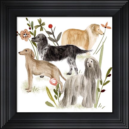 Framed Little Walk II Print