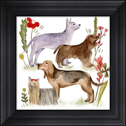 Framed Little Walk VI Print