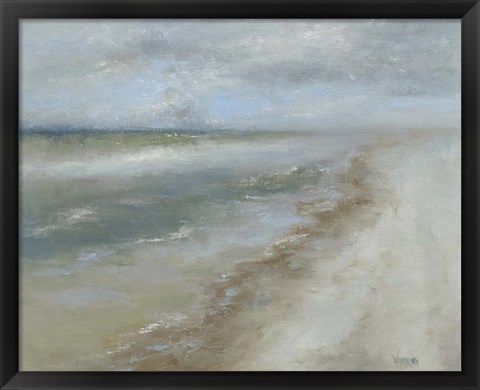 Framed Ocean Walk II Print