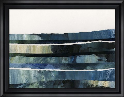 Framed Groundswell I Print