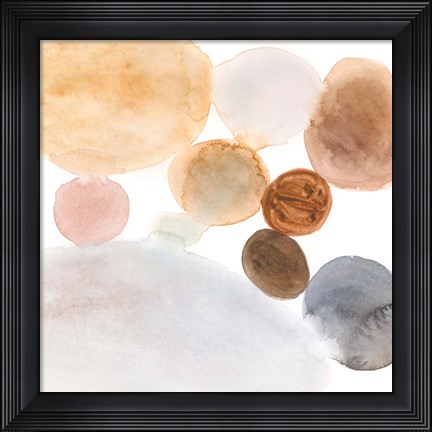 Framed Marble Wash II Print