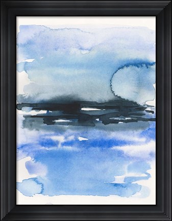 Framed Sea Swath II Print