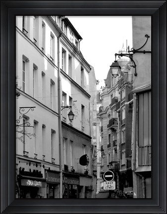 Framed Parisian Stroll III Print