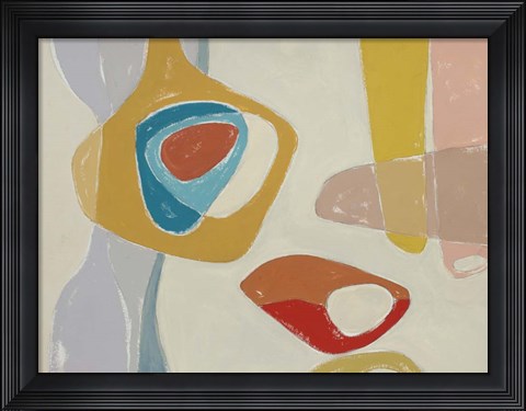 Framed Tidelands Abstract III Print