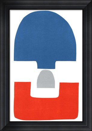 Framed Primary Arches V Print