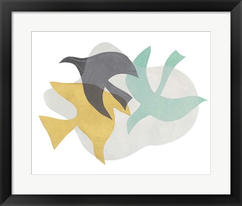 Framed Peace Composition I Print